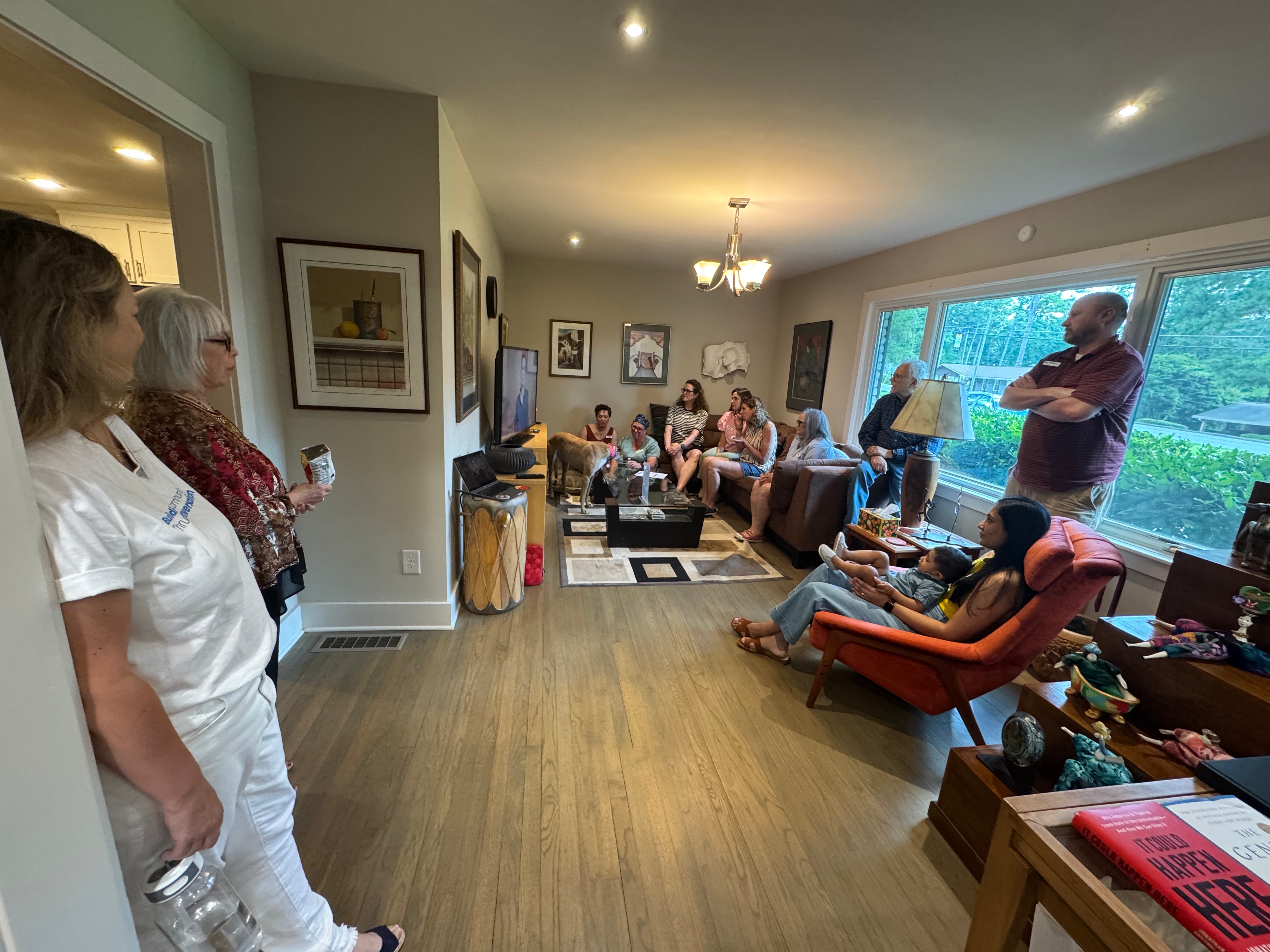 A July Evening of Real Conversation