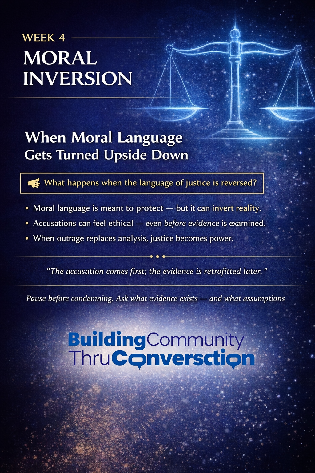Series: How Ideas Take Shape / Week 4 — Moral Inversion